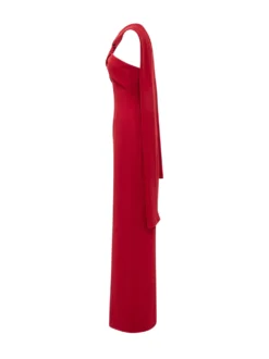 Rona Maxi Dress with Knot Detail