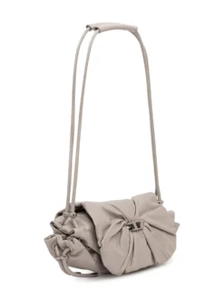 Ruched shoulder bag
