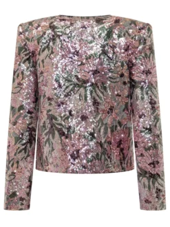 Sequin Embroidered Jacket