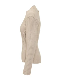 Shaped Ribbed Jumper