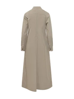 Shirt Dress with Collar and Buttons