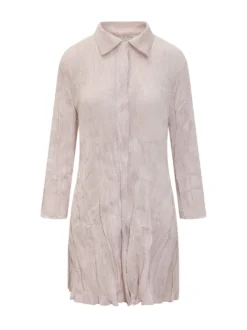 Shirt Dress with Collar and Buttons