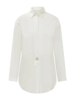 Shirt Jacket with Pockets and Buttons