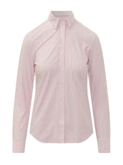 Shirt with Collar and Buttons