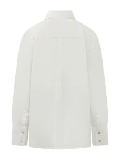 Shirt with Collar and Buttons with Embellishments