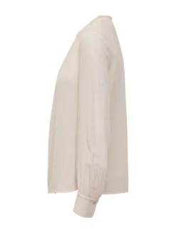 Shirt with Gathered Neckline
