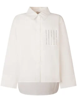 Shirt with Pocket and Embellishments