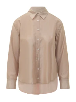 Shirt with Rounded Hem