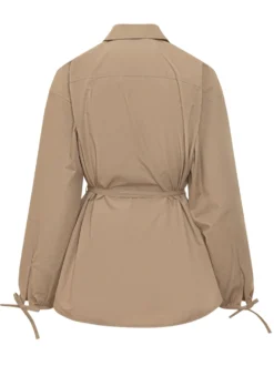 Shirt with Zip and Waist Belt
