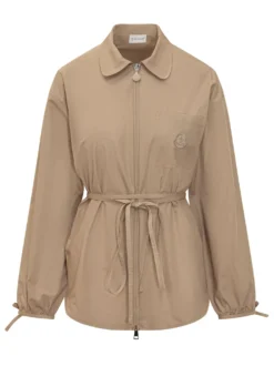 Shirt with Zip and Waist Belt