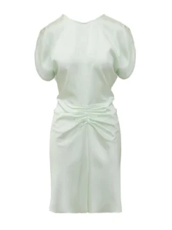 Short Dress with Ruching