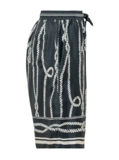 Shorts con Stampa a Corde