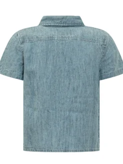 Short Sleeve Denim Shirt