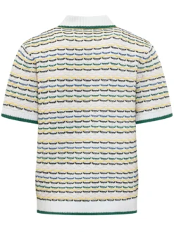 Short Sleeve Knit Polo