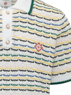 Short Sleeve Knit Polo
