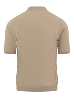 Short Sleeve Knit Polo