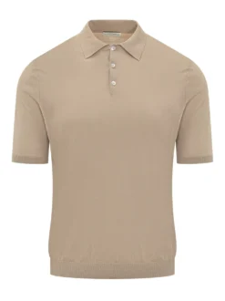 Short Sleeve Knit Polo