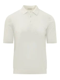 Short Sleeve Knit Polo