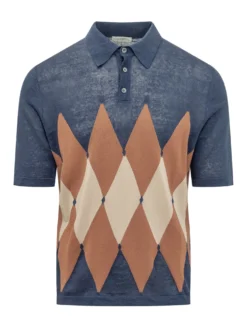 Short Sleeve Knit Polo