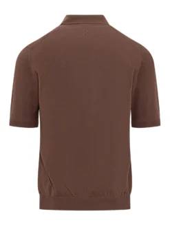 Short Sleeve Knit Polo