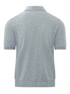 Short Sleeve Knit Polo