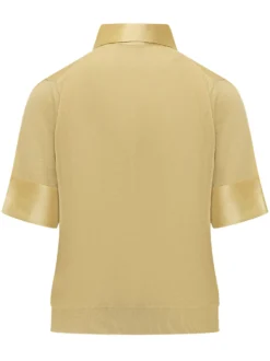 Short Sleeve Knit Polo Shirt