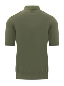 Short Sleeve Polo Shirt with Buttons