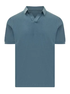 Short Sleeve Polo Shirt with Collar