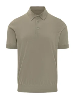 Short Sleeve Polo with Buttons