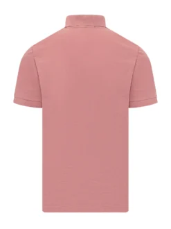 Short Sleeve Polo with Logo Patch