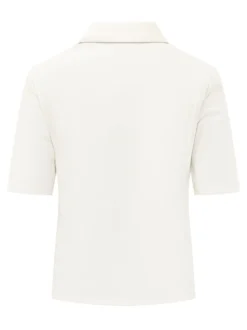 Short Sleeve Polo with Zip