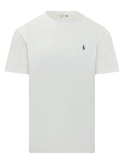 Short Sleeve T-shirt with Embroidered Logo