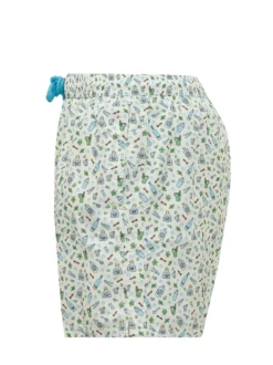 Shorts Mare con Stampa Allover