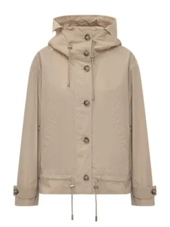Short Summer Parka with Hood