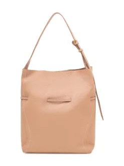 Sienna Bucket Bag with Drawstring and Handle