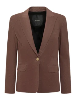 Single Breasted Blazer with Lapels