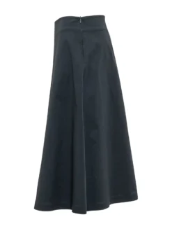 Skirt with Front Pleat