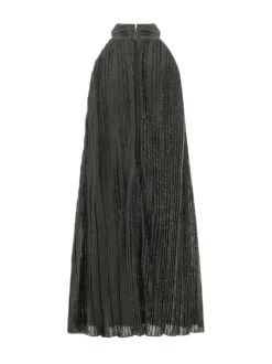Sleeveless Dress with Ruffles