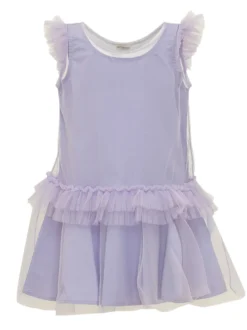 Sleeveless Dress with Ruffles