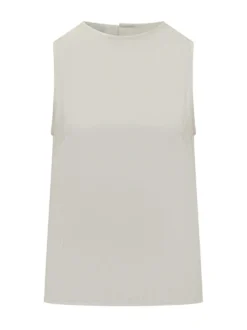 Sleeveless Jacquard Top