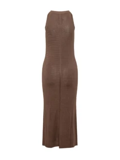 Sleeveless Knit Maxi Dress
