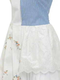 Sleeveless Patchwork Dress