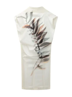 Sleeveless Printed Midi Dress