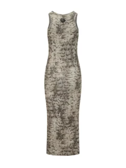 Sleeveless Ribbed Dress