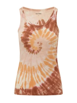 Sleeveless Tie Dye Top