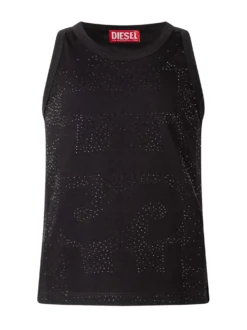 Sleeveless Top with Embellishments