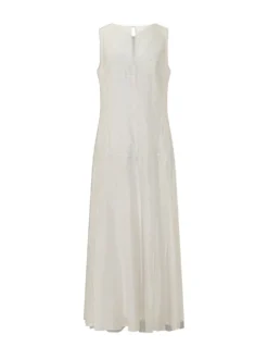 Sleeveless Voile Maxi Dress