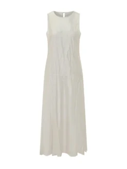 Sleeveless Voile Maxi Dress