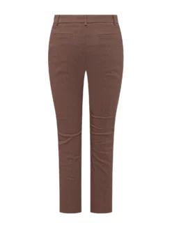 Slim-Fit Linen Trousers