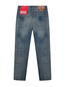 Slim Jeans with Distressed Details